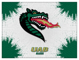 Alabama Birmingham Blazers Logo Wall Decor Canvas
