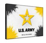 United States Army Logo Canvas