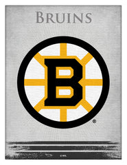 Boston Bruins Logo Canvas