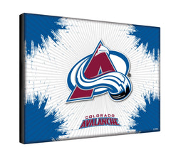 Colorado Avalanche Logo Canvas