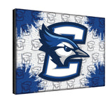 Creighton Blue Jays Logo Wall Decor Canvas