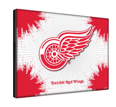 Detroit Red Wings Logo Canvas