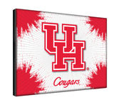 University of Houston Cougars Logo Wall Decor Canvas