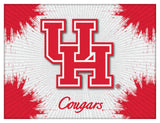 University of Houston Cougars Logo Wall Decor Canvas