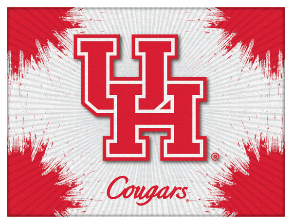 University of Houston Cougars Logo Wall Decor Canvas