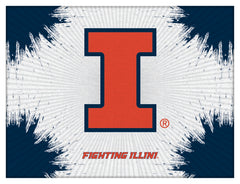 Illinois Fighting Illini Logo Wall Decor Canvas
