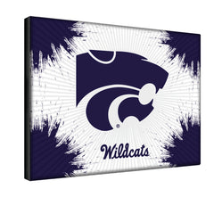 Kansas State Wildcats Logo Wall Decor Canvas