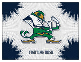 Notre Dame Fighting Irish Logo Wall Decor Canvas