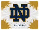 Notre Dame Fighting ND Script Logo Wall Decor Canvas