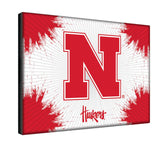 Nebraska Cornhuskers Logo Wall Decor Canvas