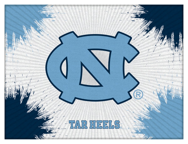 North Carolina Tarheels Logo Wall Decor Canvas