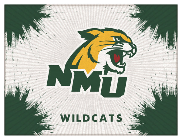 Northern Michigan University Wildcats Logo Wall Decor Canvas