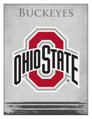 Ohio State Buckeyes Logo Wall Decor Canvas