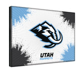 Utah Mammoth Logo Canvas