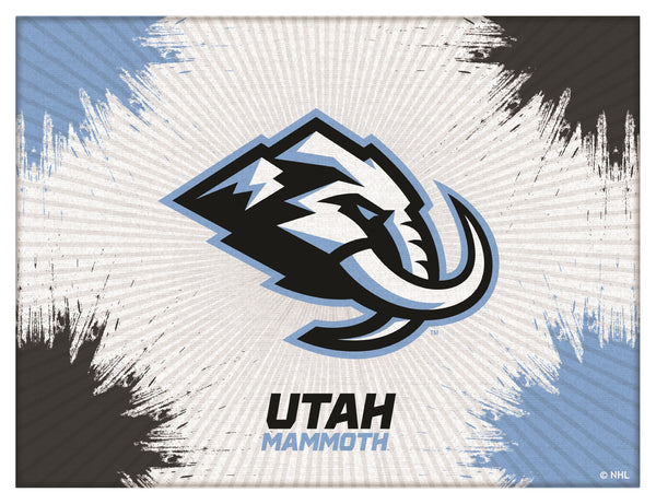 Utah Mammoth Logo Canvas