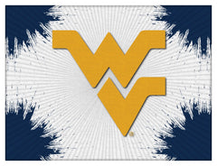 West Virginia Mountaineers Logo Wall Decor Canvas