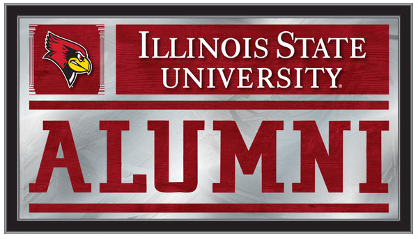 Illinois State Redbirds Logo Alumni Mirror | Officially Licensed Collegiate Decor