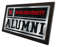 Miami of Ohio RedHawks Logo Alumni Mirror | Officially Licensed Collegiate Decor
