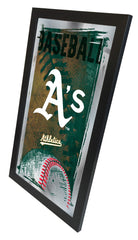Oakland Athletics MLB Baseball Mirror