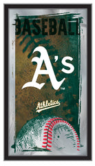 Oakland Athletics MLB Baseball Mirror