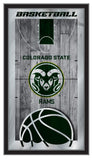 NCAA College Logo Basketball Mirrors (Alabama - Pitt)
