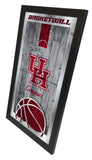 Houston Cougars Logo Basketball Mirror