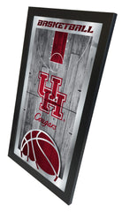Houston Cougars Logo Basketball Mirror