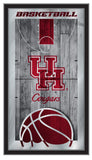 Houston Cougars Logo Basketball Mirror
