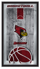 Illinois State University Redbirds Logo Basketball Mirror