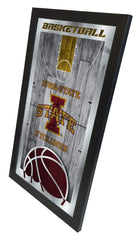 Iowa State Cyclones Logo Basketball Mirror