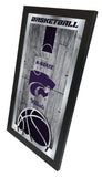 Kansas State Wildcats Logo Basketball Mirror