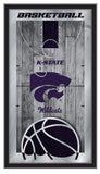 Kansas State Wildcats Logo Basketball Mirror