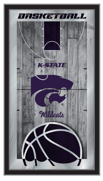 Kansas State Wildcats Logo Basketball Mirror