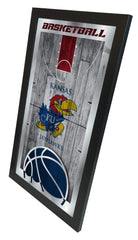 Kansas Jayhawks Logo Basketball Mirror