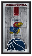 Kansas Jayhawks Logo Basketball Mirror