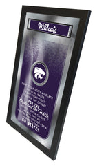 Kansas State Wildcats Logo Fight Song Mirror