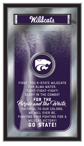 Kansas State Wildcats Logo Fight Song Mirror