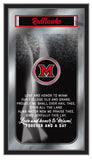 Miami University RedHawks Logo Fight Song Mirror