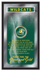 Northern Michigan University Wildcats Logo Fight Song Mirror