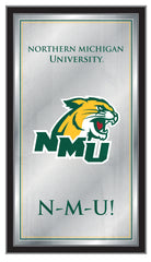 Northern Michigan University Wildcats Logo Fight Song Mirror