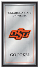 Oklahoma State Cowboys Logo Fight Song Mirror