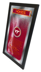 Virginia Tech Hokies Logo Fight Song Mirror