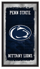 Penn State University Nittany Lions Logo Football Mirror by Holland Bar Stool Company