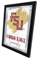 Florida State (Script) NCAA College Team Wall Logo Mirror