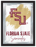 Florida State (Script) NCAA College Team Wall Logo Mirror