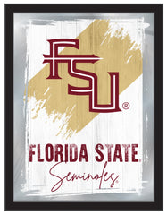 Florida State (Script) NCAA College Team Wall Logo Mirror
