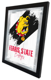 Ferris State University NCAA College Team Wall Logo Mirror