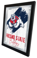 Fresno State University NCAA College Team Wall Logo Mirror
