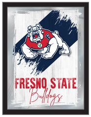 Fresno State University NCAA College Team Wall Logo Mirror