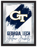 Georgia Tech NCAA College Team Wall Logo Mirror